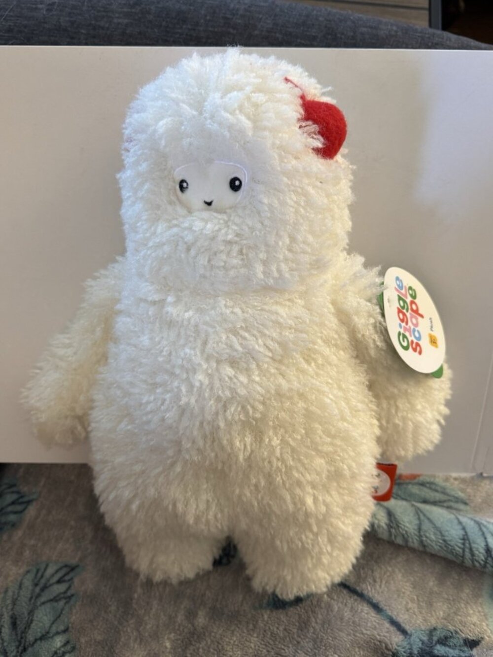14'' Yeti Standing with Ear Muffs Stuffed Plush Gigglescape Target New HG4